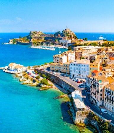 corfu-hoofdstad